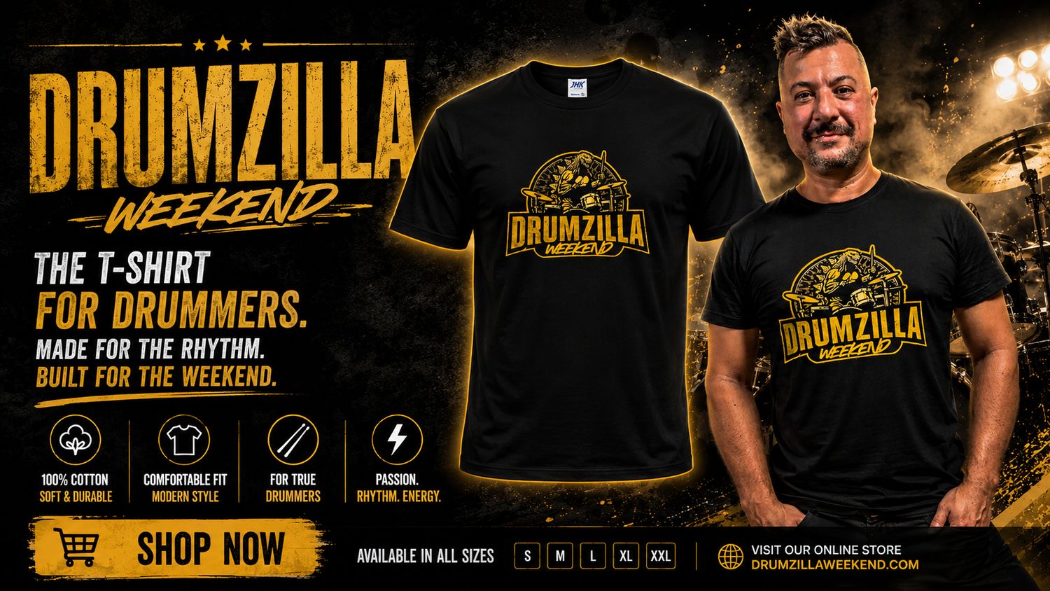DRUMZILLA T-SHIRT