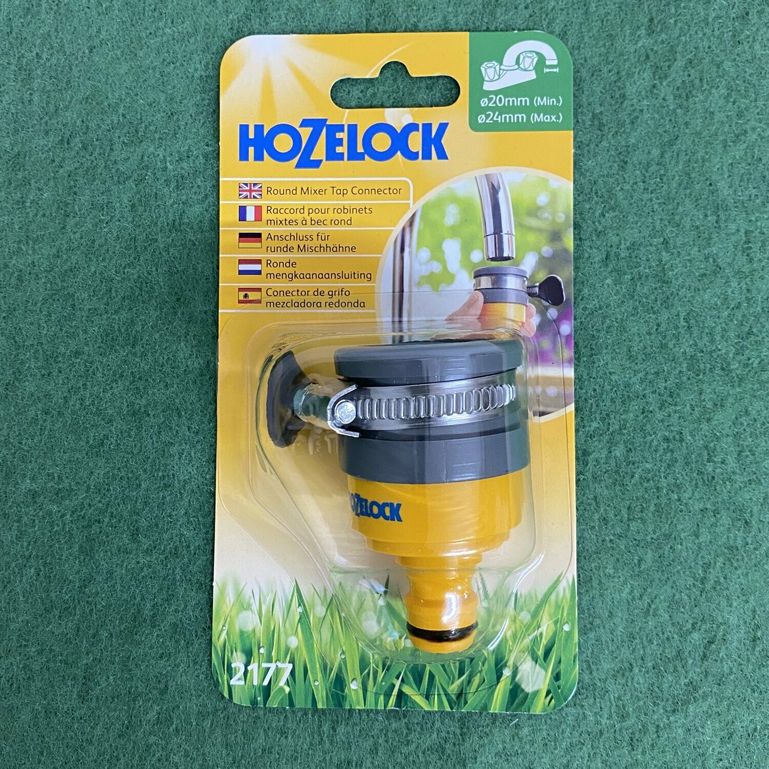 HOZELOCK 2177 Round Mixer Tap Connector (2024mm)