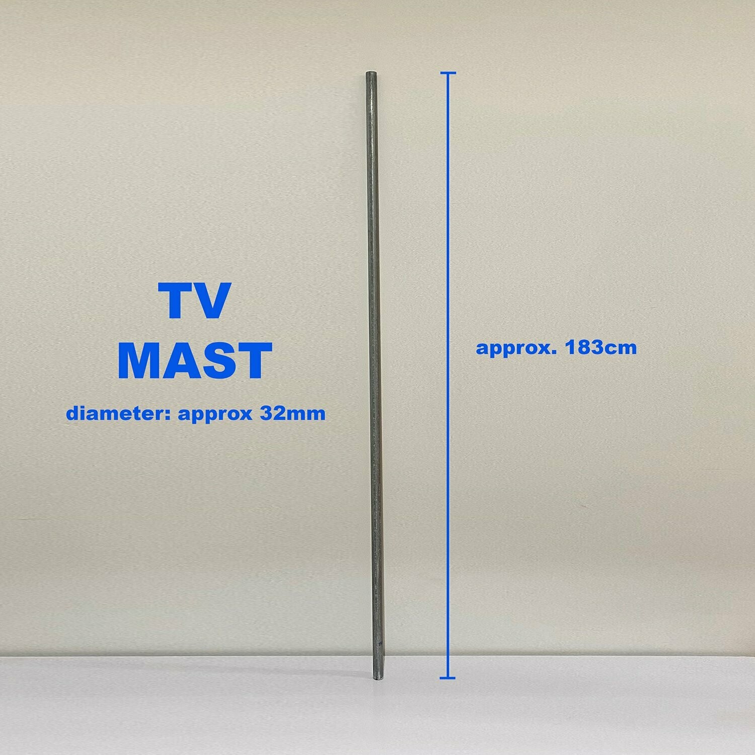 tv-aerial-mast-galvanised
