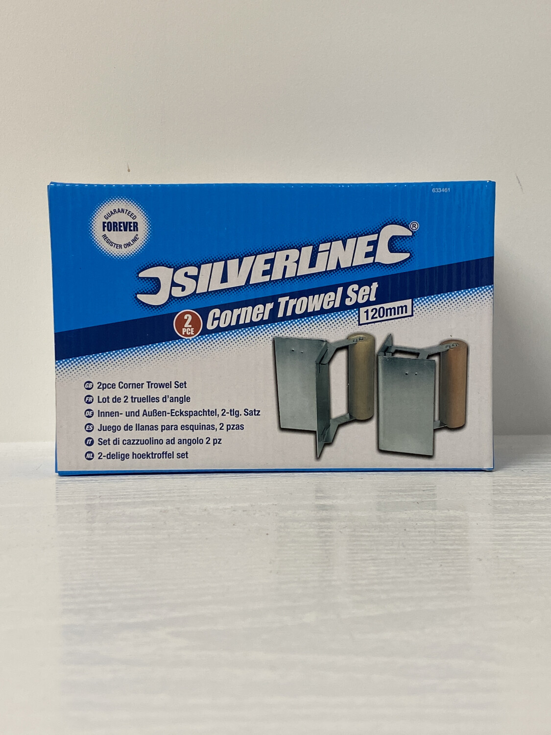 Silverline Corner Trowel Set 120mm 2 pc