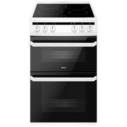 AMICA 50cm freestanding electric twin cavity with ceramic hob
