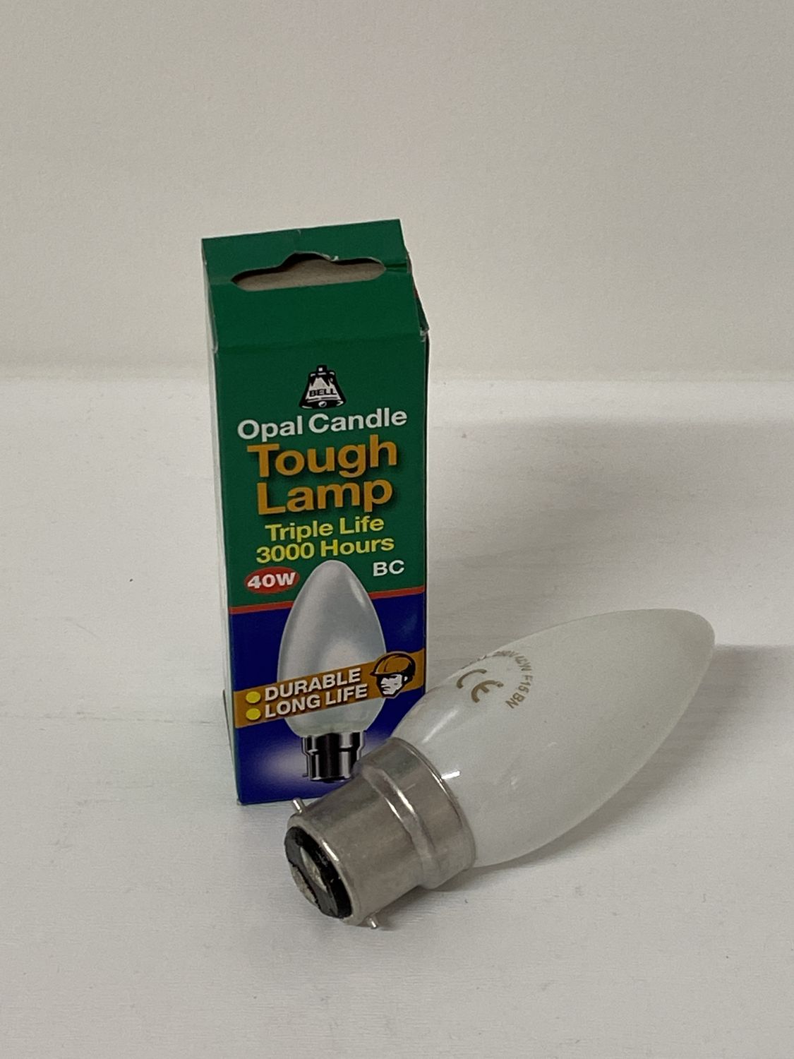 Bell Opal Candle Lamp BC 40W