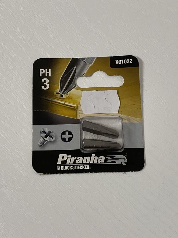 Black and Decker Screwdriver Bit PH3 x 25mm