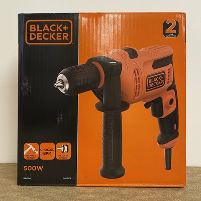 BLACK+DECKER BEH200 500W Corded Hammer Drill