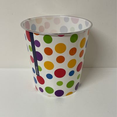 Blue Canyon Plastic Waste Paper Bin H.26cm assorted patterns