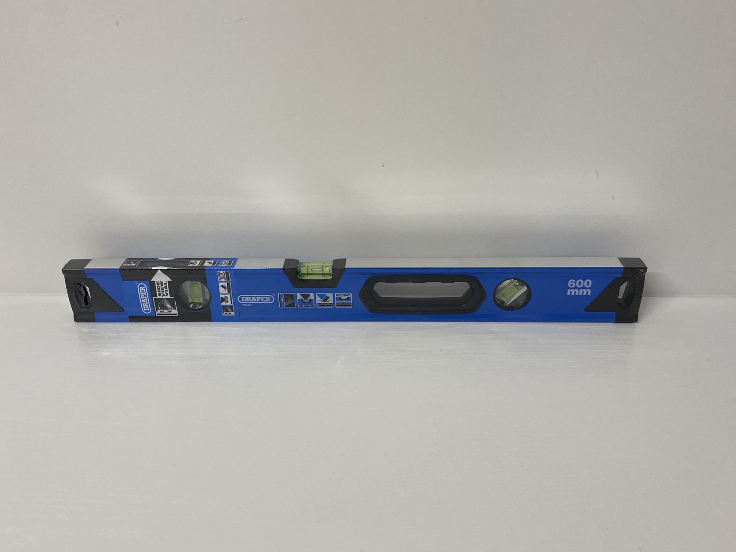 Draper Spirit Level + Side View 600mm