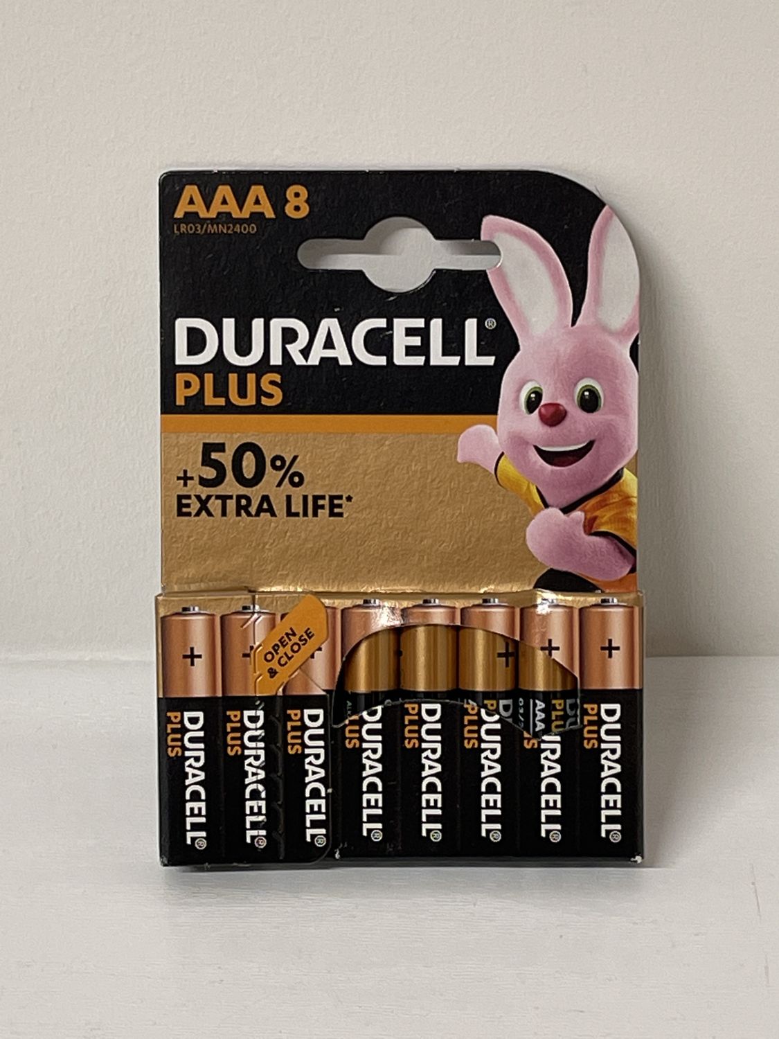 Duracell Battery AAA Pk8