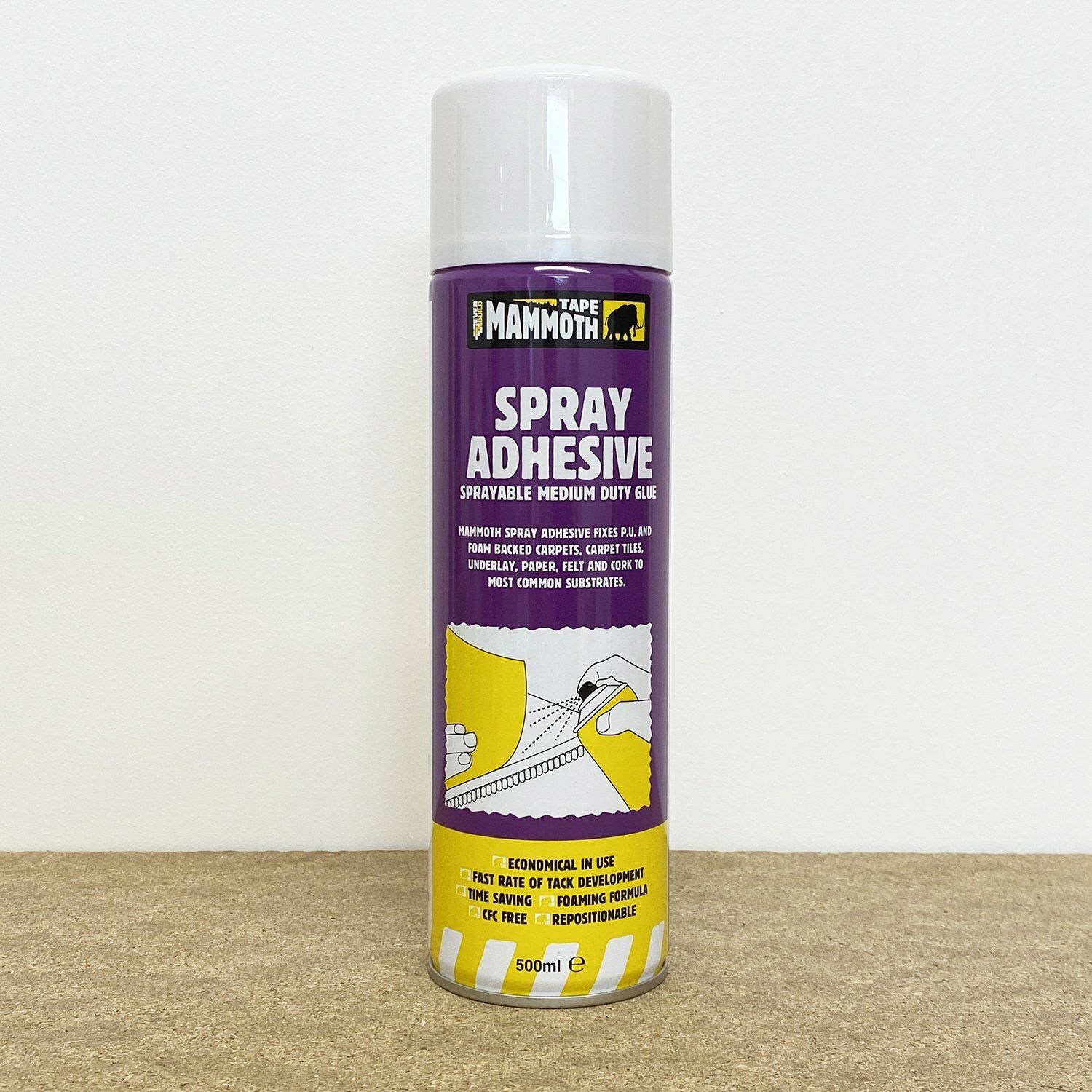 EVERBUILD® MAMMOTH®  Spray Adhesive 500ml