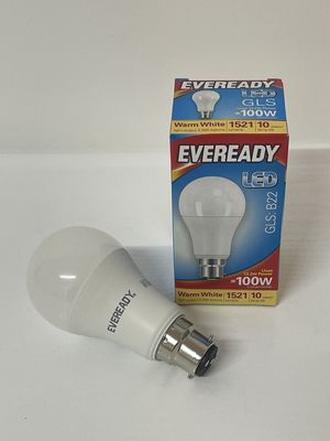 Eveready GLS Led 100w Lamp BC Warm White