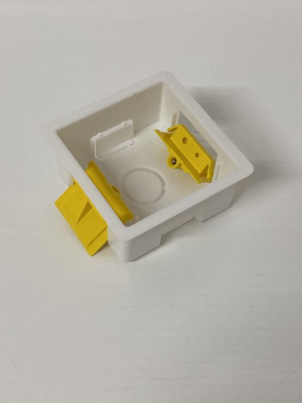 Fast Fix Back Box 1 Gang 35mm Deep