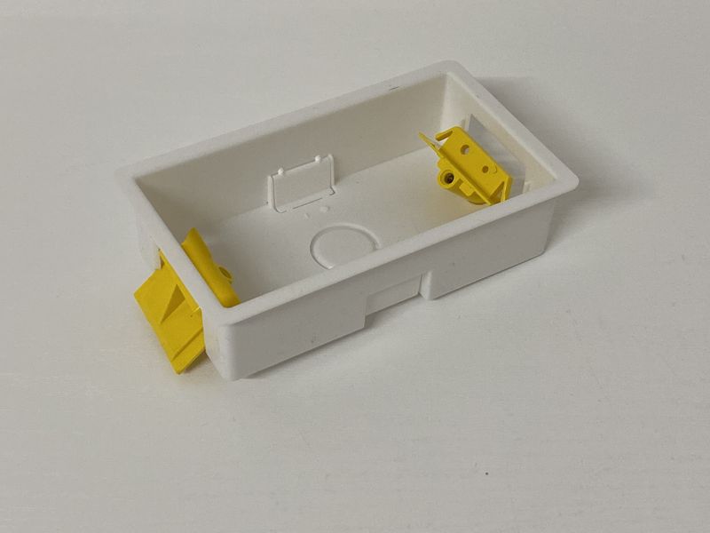 Fast fix Back Box 2 Gang 35mm Deep