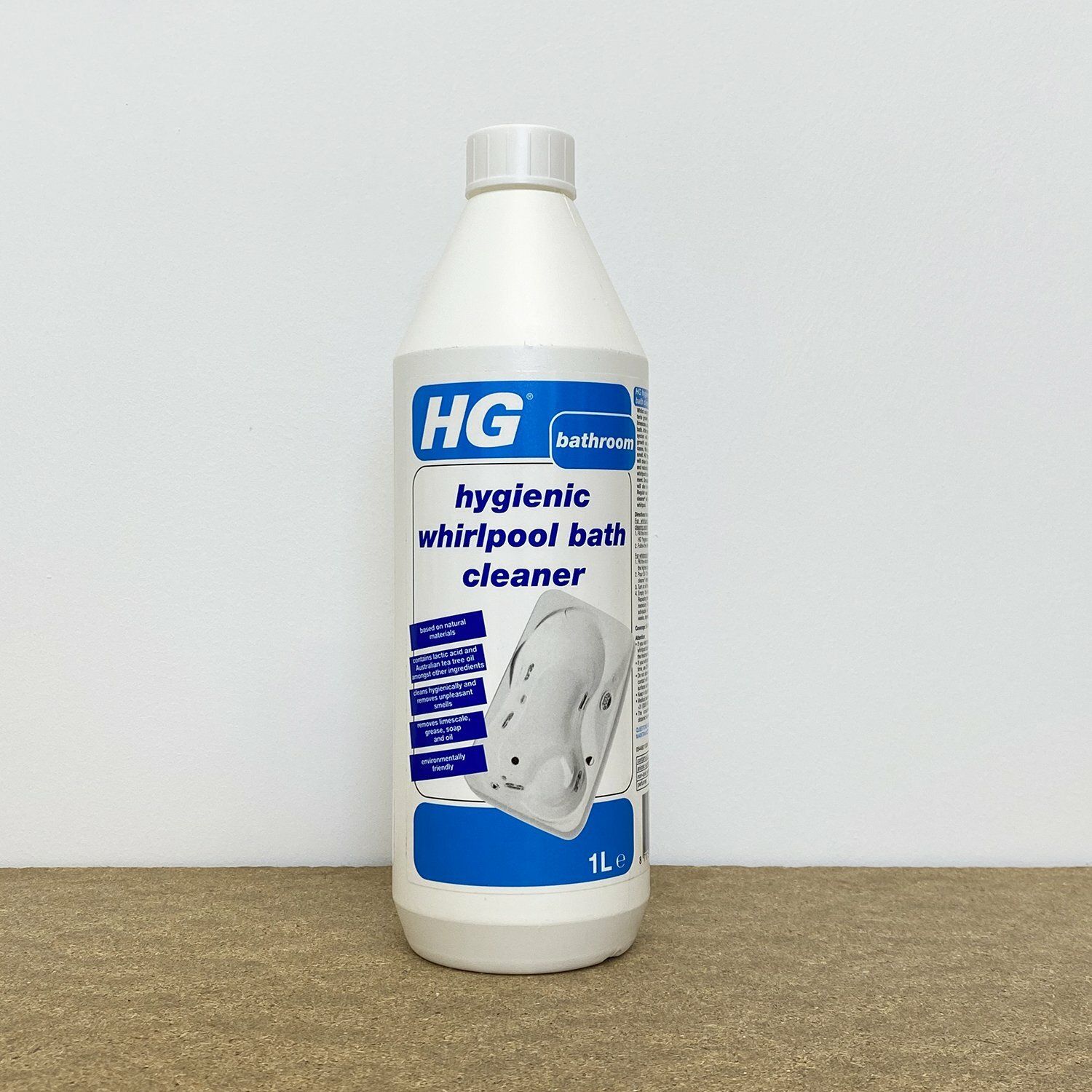 HG hygienic whirlpool bath cleaner