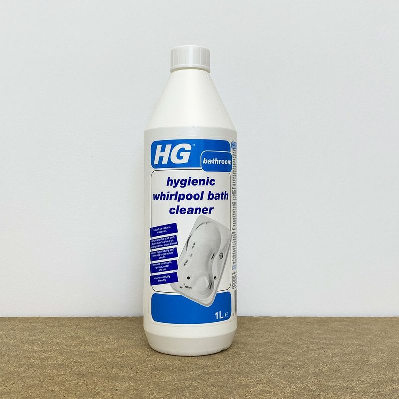 HG hygienic whirlpool bath cleaner