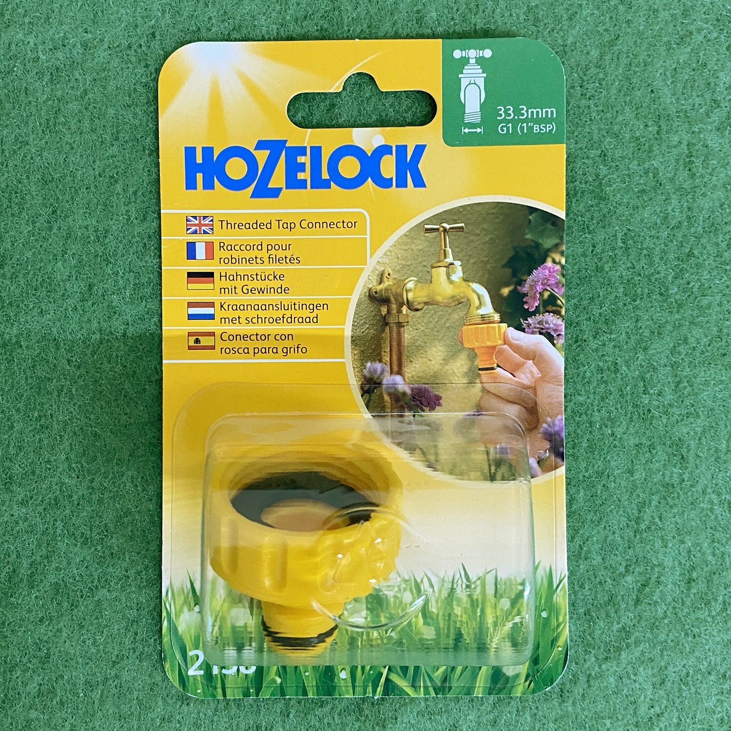 HOZELOCK 2158 1in Outdoor Tap Connector