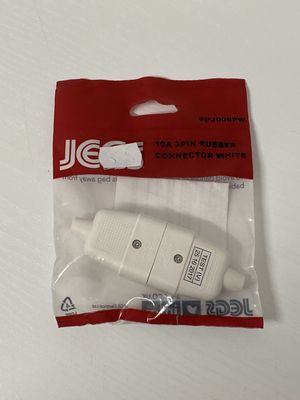 Jegs 10amp 3 Pin Connector White