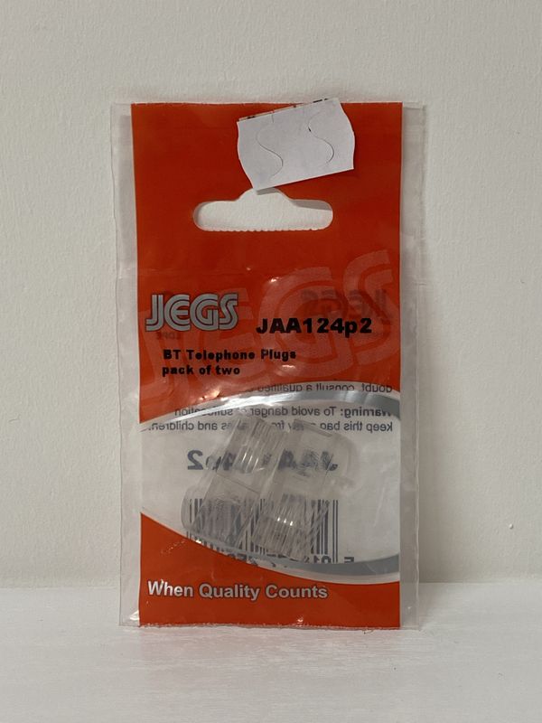 Jegs BT Phone Plug Pk2