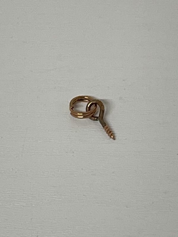 Picture Screw Eye Overall Length 20mm