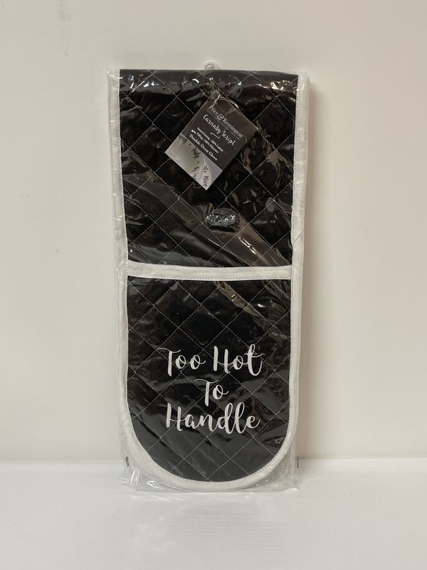 Price & Kensington Oven Glove Double Carnaby Script