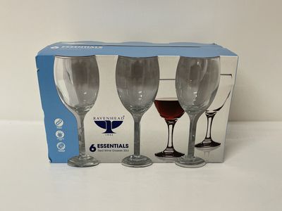 Ravenhead Essentials Red Wine Glasses 30cl Pk6
