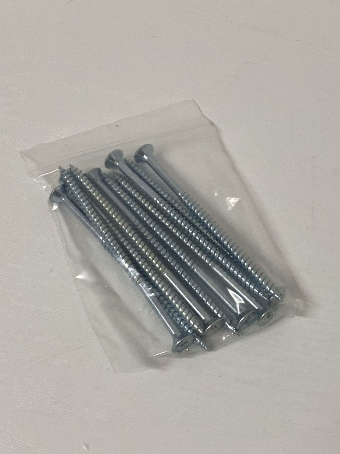 Screws 12 x 4 in BZP CSK Pk10