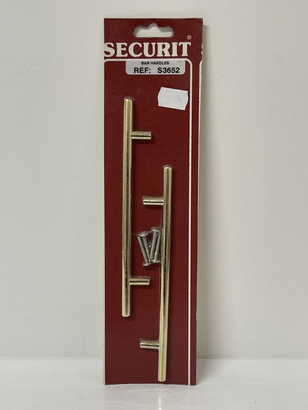 Securit Bar handles Gold