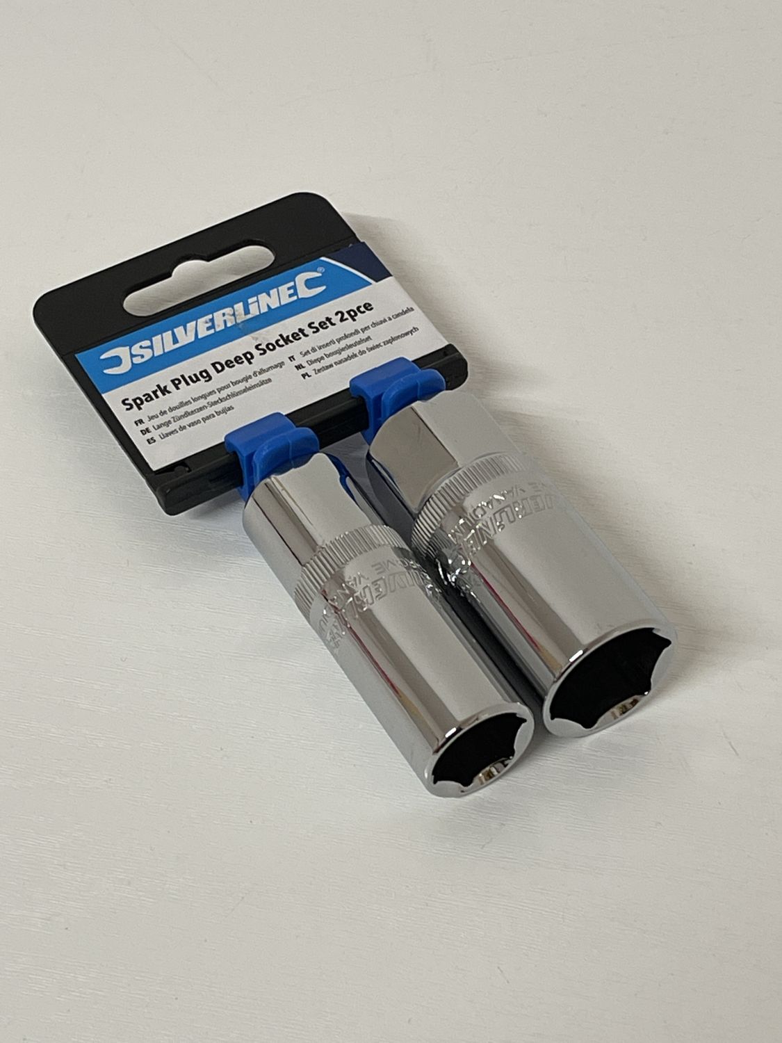 Silverline Spark Plug Socket Set 16 + 21mm 2 PC
