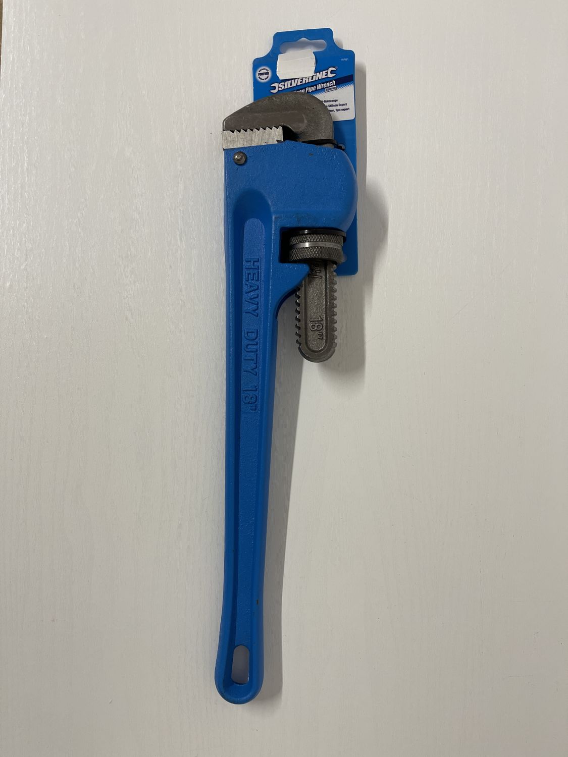 Silverline Stillson Pipe Wrench 450mm