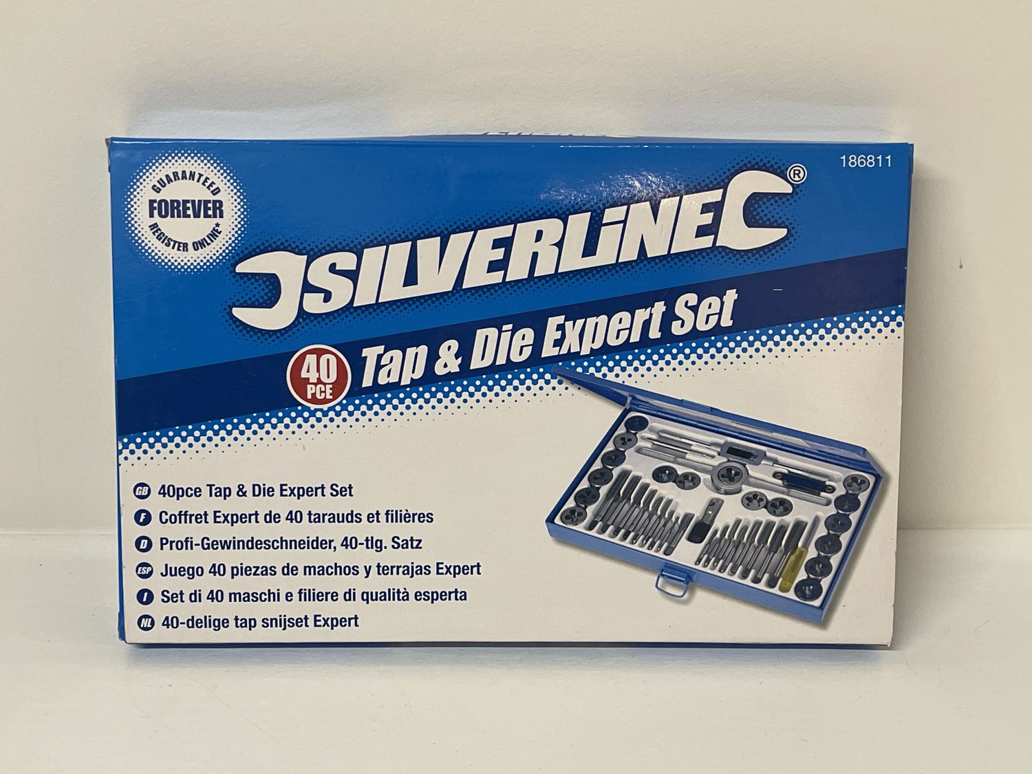 Silverline Tap & Die Expert Set 40Pc