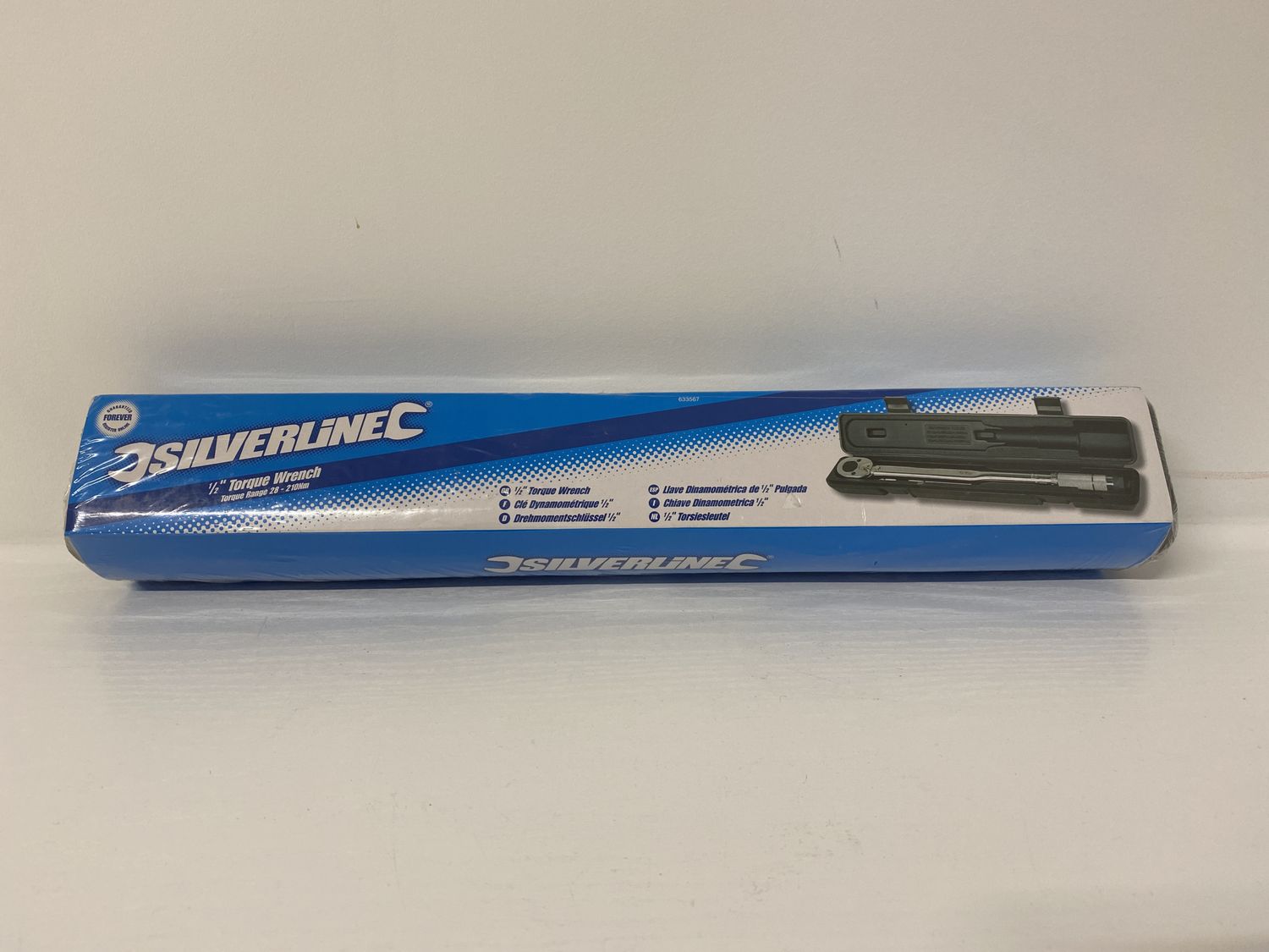 Silverline Torque Wrench 1/2 Dr 28-210Nm