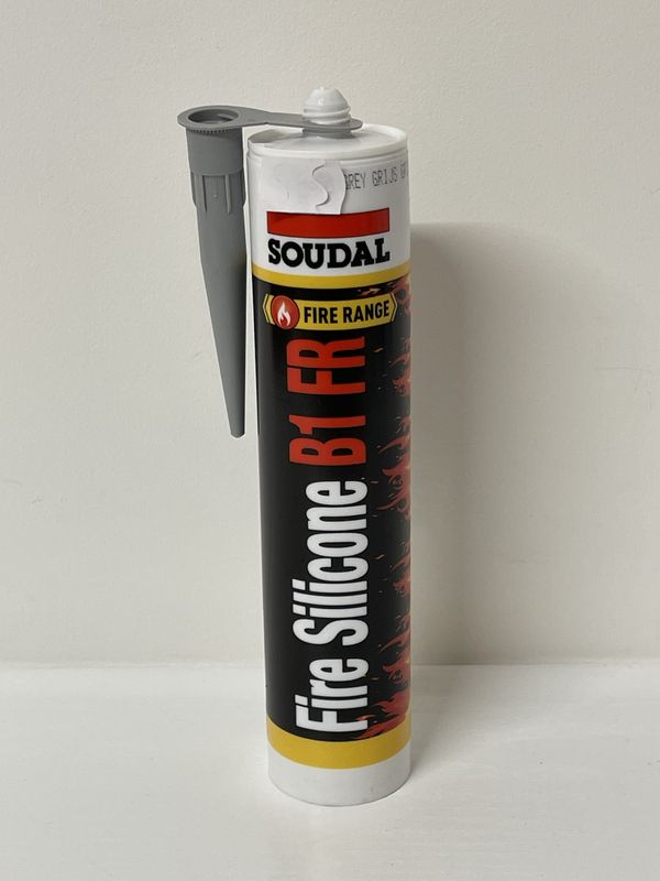 Soudal Fire Silicone B1 FR Grey