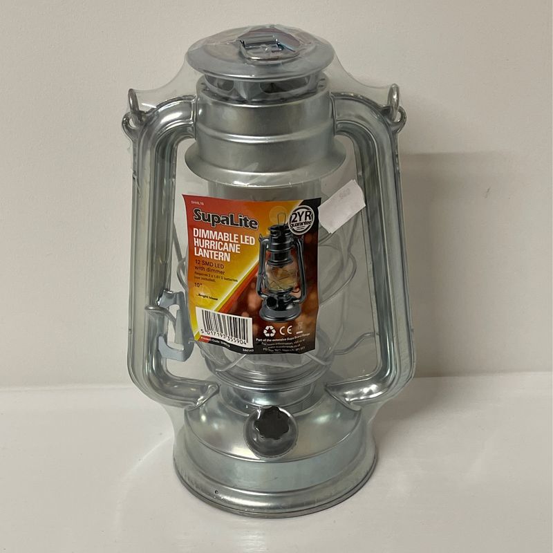 Supalite Hurricane Lantern Dimmable Led