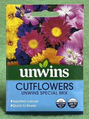 UNWINS Cut Flowers Special Mix 500 seeds approx