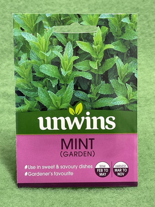 UNWINS Mint (Garden) 750 seeds approx