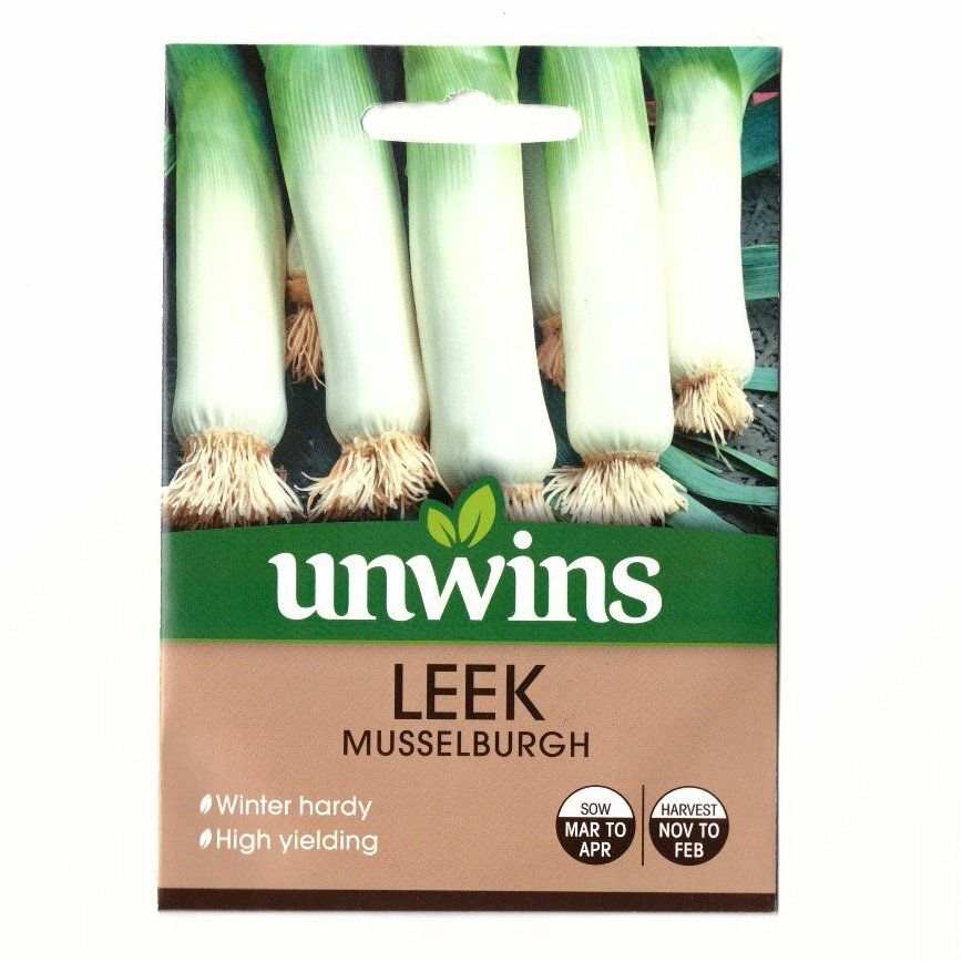 UNWINS Seeds 8117 Leek Musselburgh