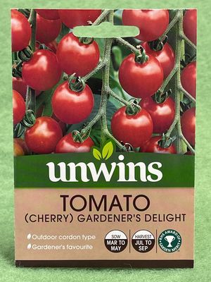 UNWINS Tomato (cherry) Gardener's Delight 50 seeds approx