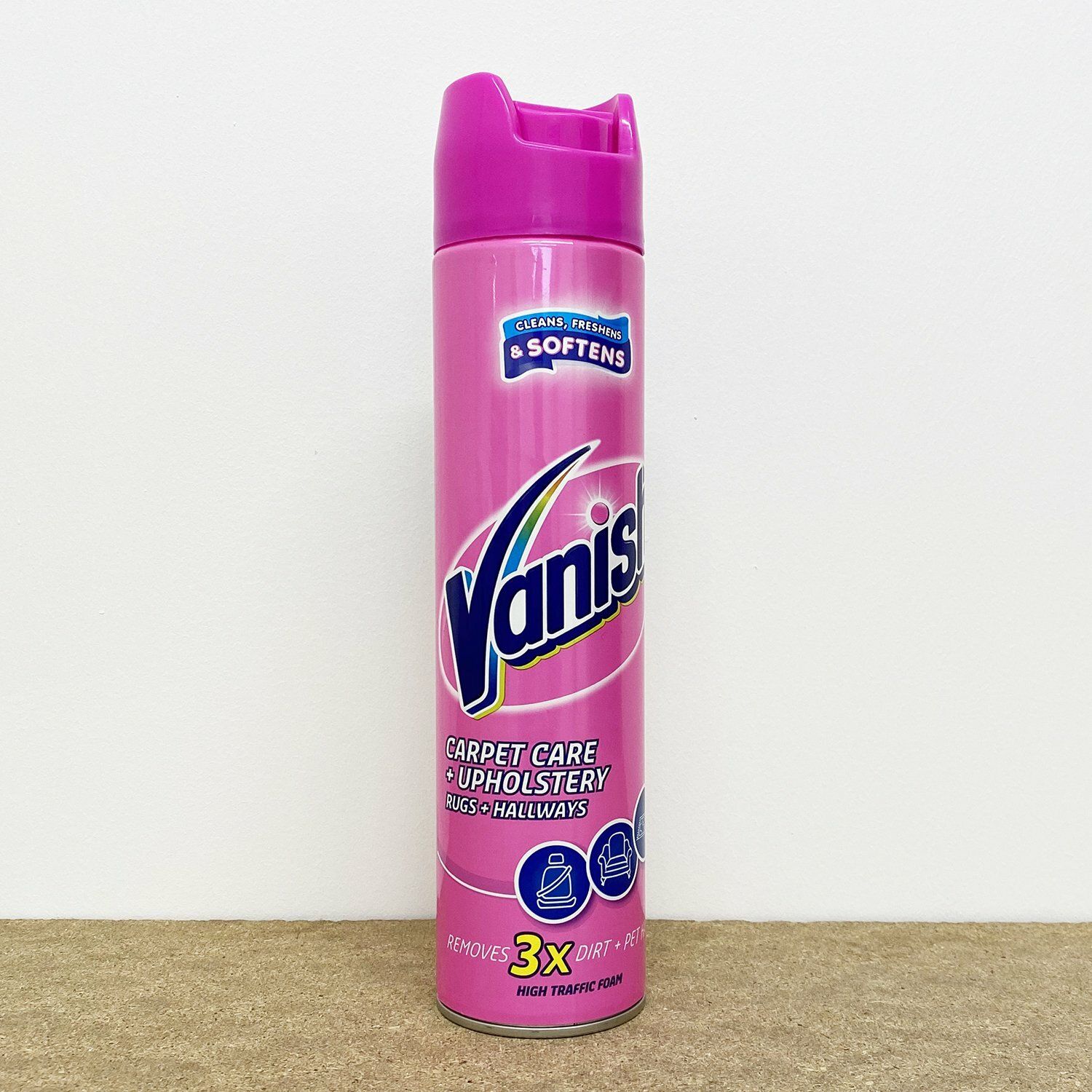 VANISH Carpet Cleaner + Upholstery, 600ml Power Foam