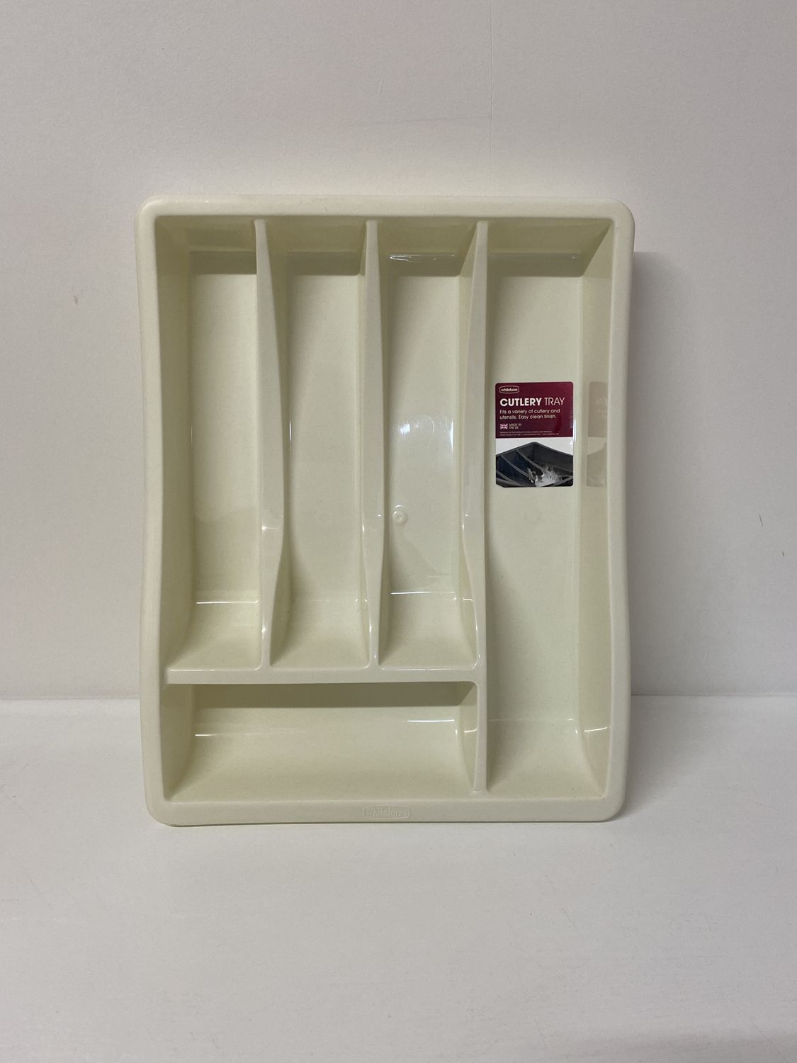 Whitefurze Cutlery Tray Cream 30 x 38 cm