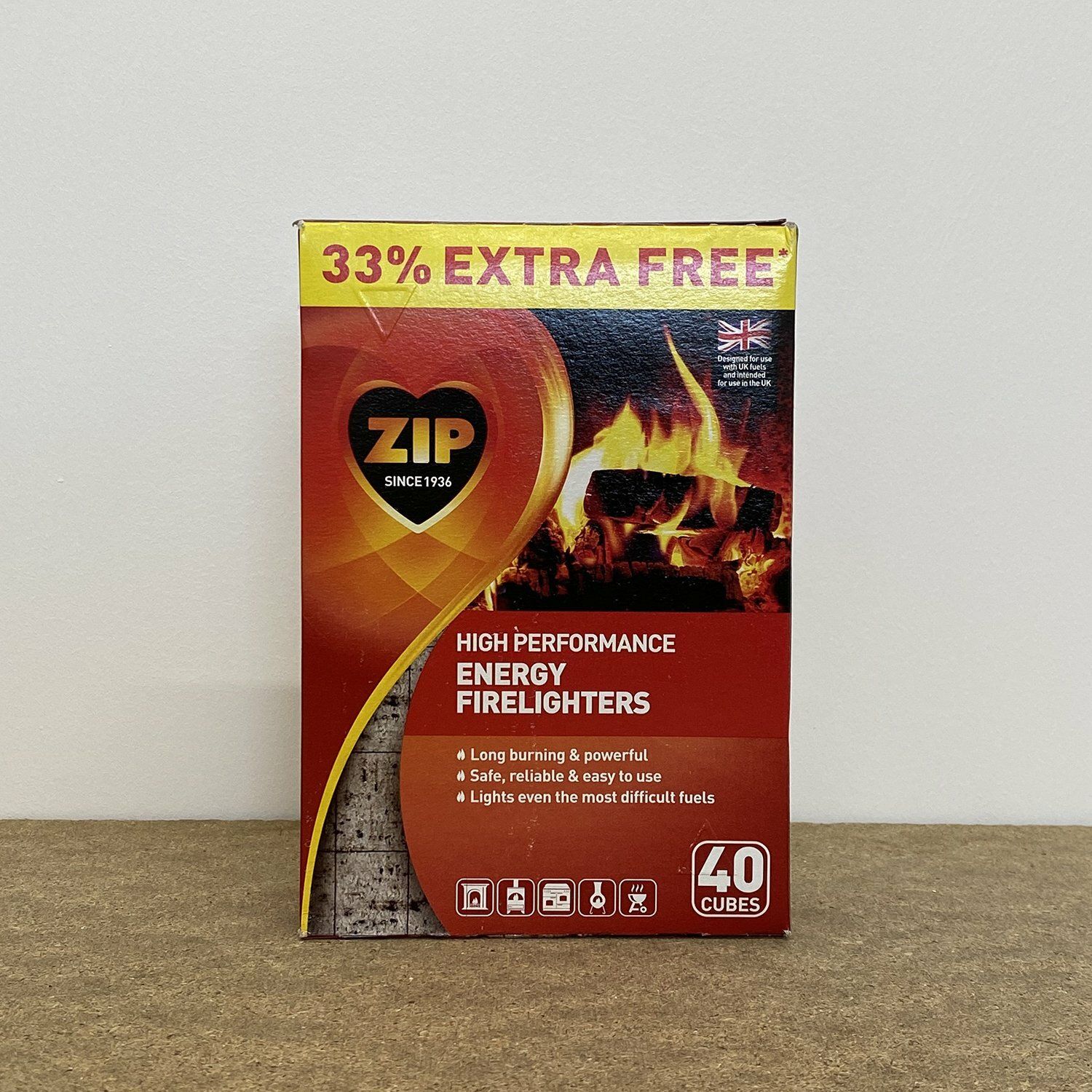 ZIP High Performance Energy Firelighters (pack of 40)