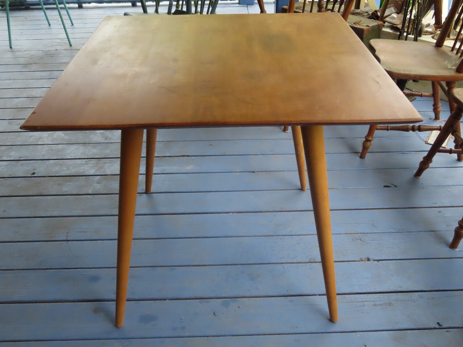 Midcentury Square Kitchen/Game Table