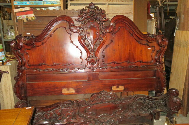 King Size Ornate Bed