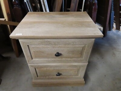 White Washed Nightstand