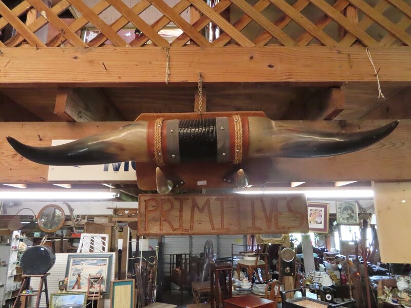 Cow Horn Plaque