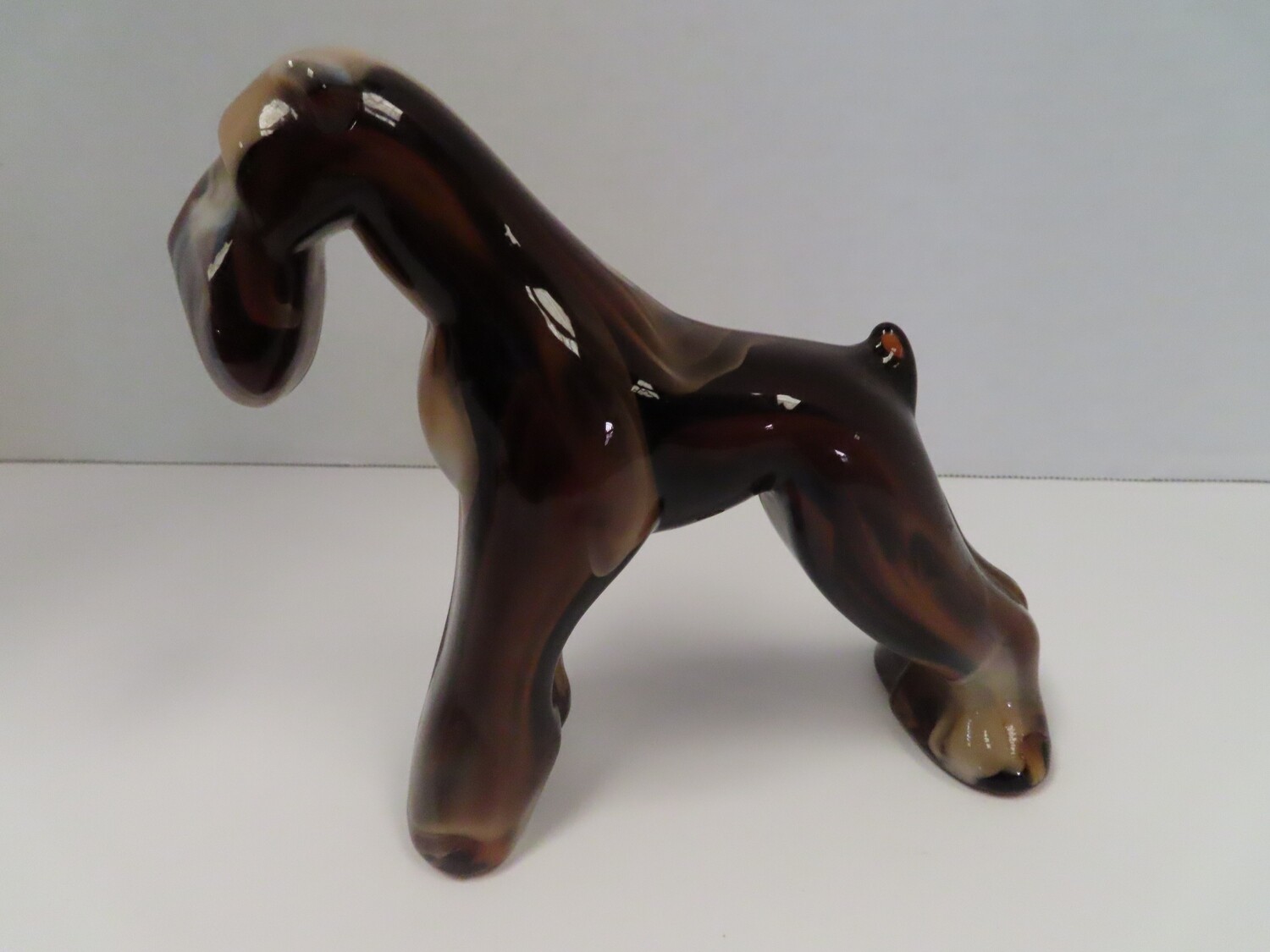 Degenhart Slag Glass Dog