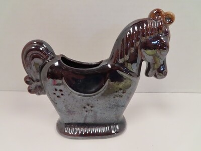 Vintage Horse Vase