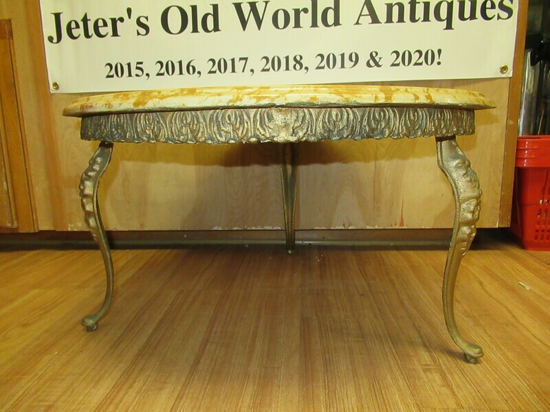 Marble Top Round Table