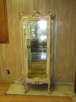 1860's French Display Curio Cabinet