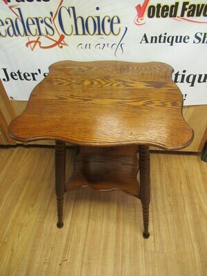 Oak Parlor Side Table