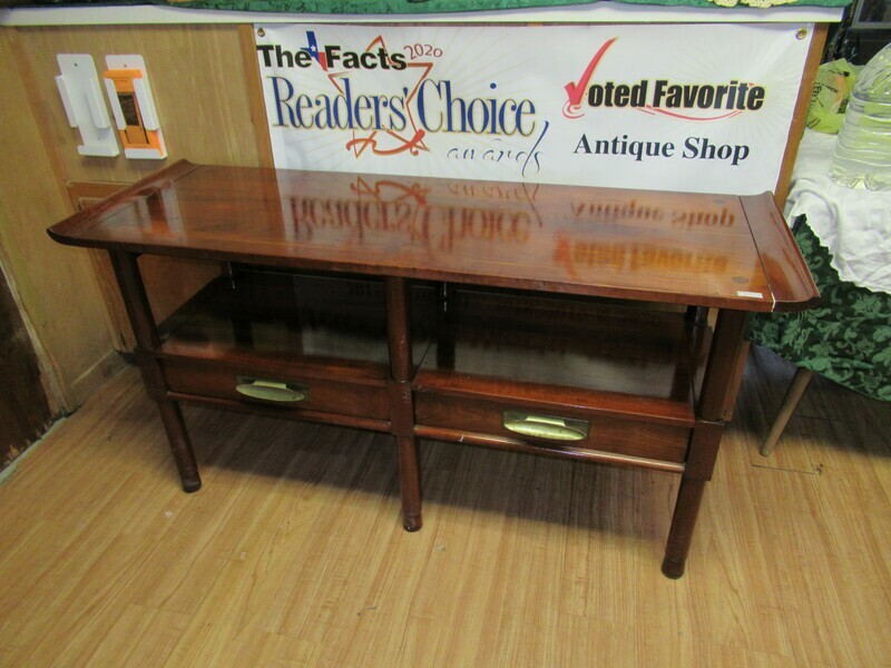 Mid Century Modern Oriental Credenza By Willett