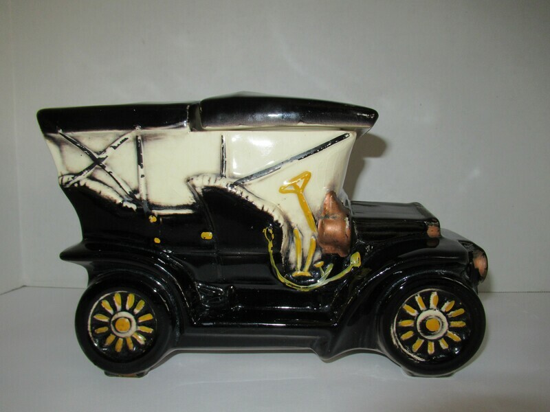 Touring Car McCoy Cookie Jar 1962