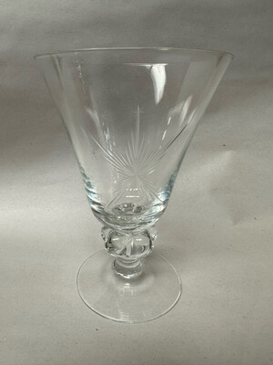 North Star Water Goblet By Swedish 5.5”